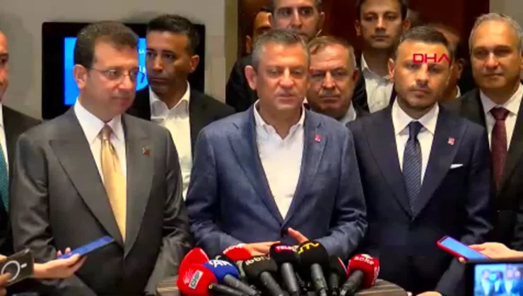 CHP Genel Başkanı Özgür Özel: ‘Bizim ittifakımız Türkiye İttifakı, gelsinler katılsınlar’