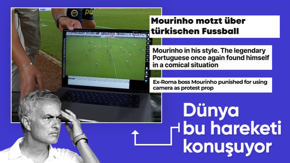 Dünya, Jose Mourinho’yu konuşuyor! Yaptığı hareket olay oldu