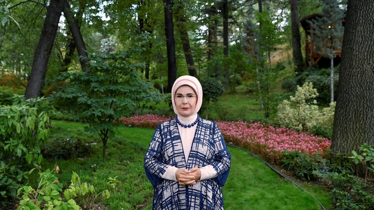 Emine Erdoğan, Lider Eşleri Zirvesi’ne video mesaj gönderdi