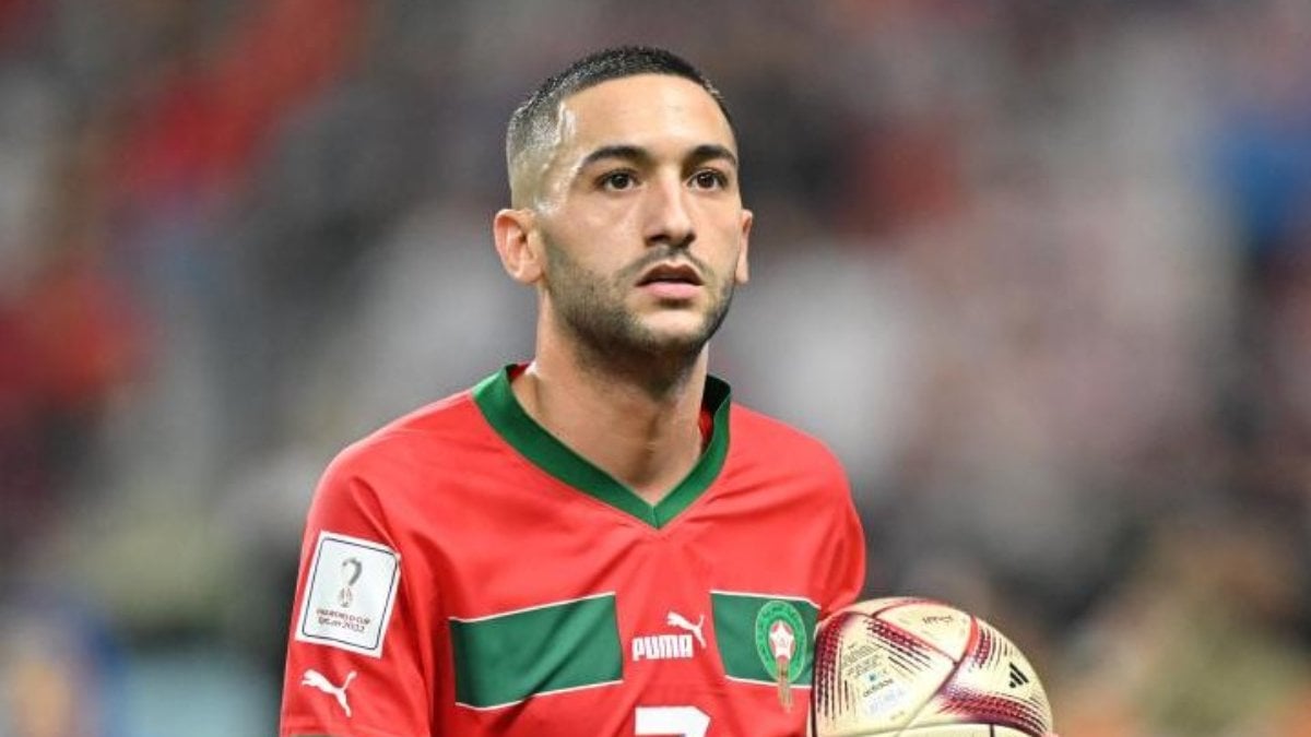 Hakim Ziyech, Fas Milli Takımı’nda yıldızlaştı: Penaltıdan 2 gol…