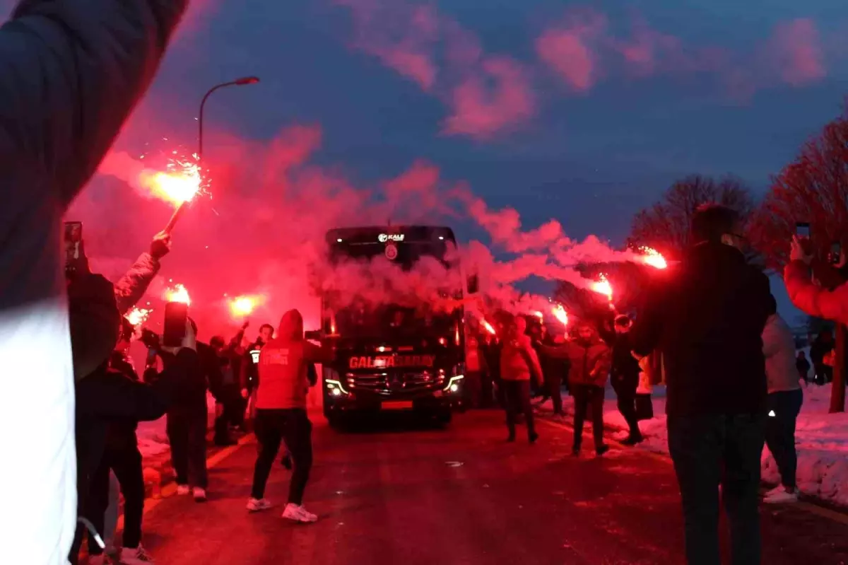 Galatasaray Sivas’a Geldi