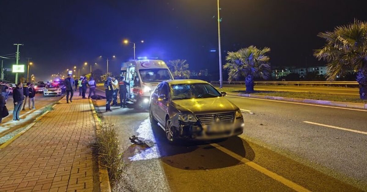 Otomobilin çarptığı iki kardeşten biri öldü, diğeri yaralandı