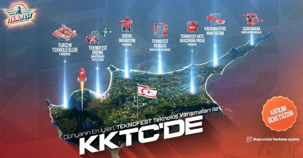 TEKNOFEST KKTC 2025 başvuruları başladı